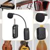 Instrument and Receiver with Transmitter Cello System for Guitar Stage Performances Teachers