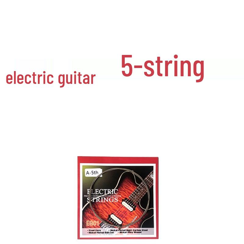 EG Unisex Elektrische Gitarre Einzel Saiten Set, 1. bis 6., Lose Gitarrenzubehör