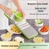 Multifunctional Vegetable Slicer & Grater: Potato Shredder & Coarse Shred Insert