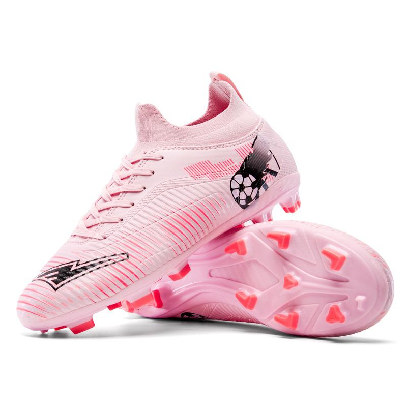 New Low Top Student Football Shoes with Long And Broken Pins for Training And Matches Professional CR7 Youth Sports Shoes