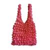Large Capacity Bubble Stretch Bags Expansion Fold Pleated Flexible Elastic Bag Magic Multi Purpose Shopping Bag