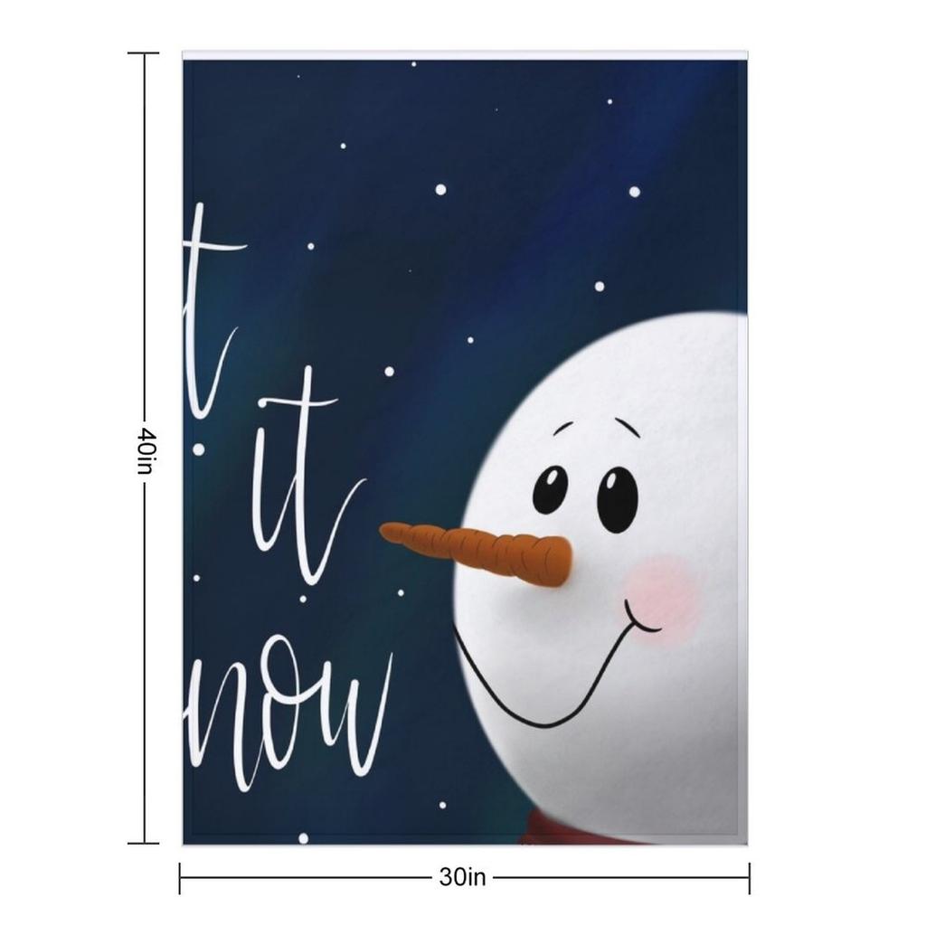 Schneemann Überwurfdecke Valentinstagsgeschenkideen Extra Großer Überwurf Campingbett Modische Decken