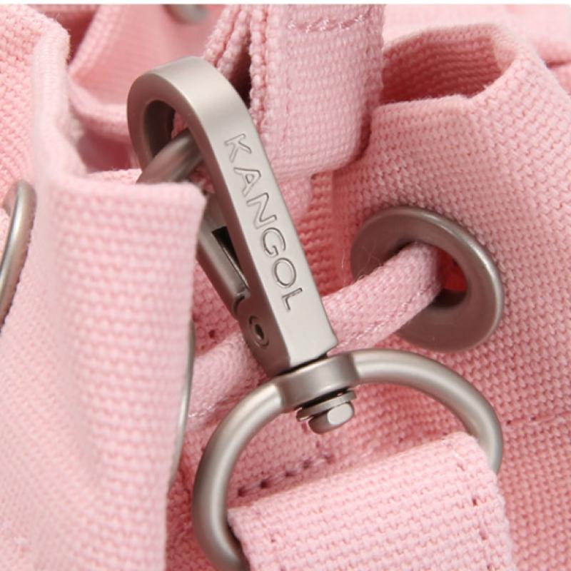 Kangol Lucky Canvas Bucket Bag   3951 Pink