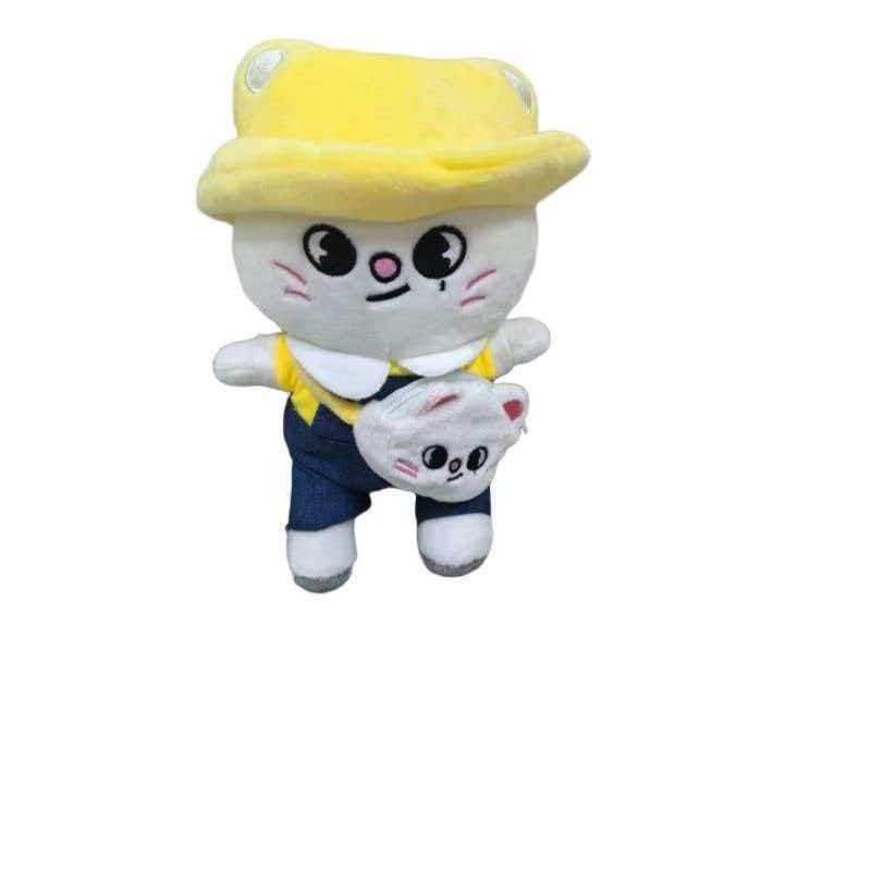 Stray Kids Plush Pendant: Cute SKZ Spring Kindergarten Card Holder Doll