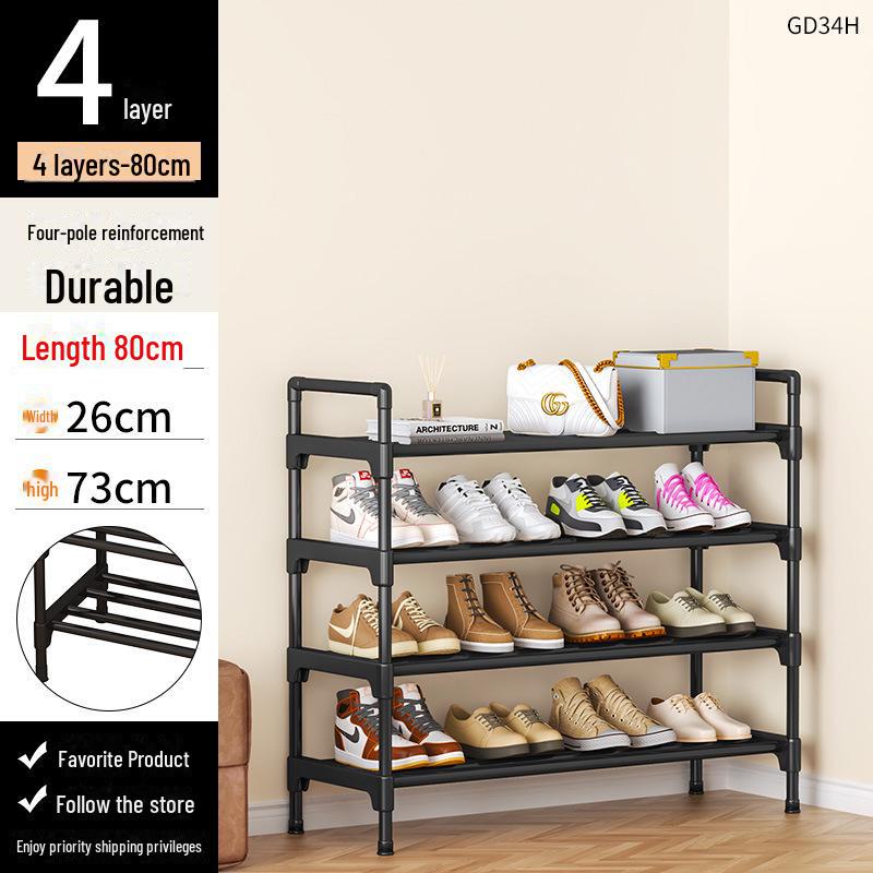 Zapatero y Armario Multicapa a Prueba de Polvo para la Entrada del Hogar o Residencia de Estudiantes