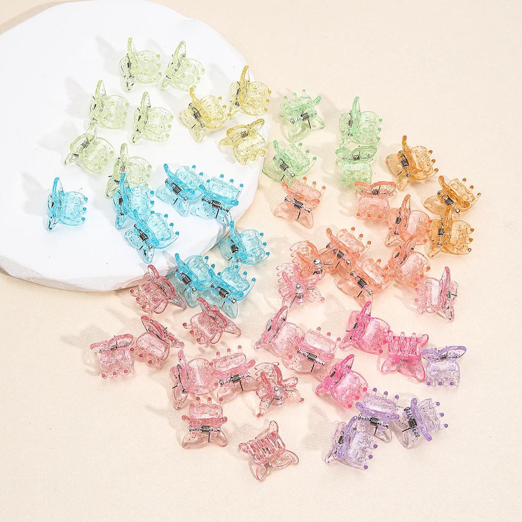 50 Stück Baby Mädchen Haarspangen 10 Mehrfarbige Farben Mini Haarspangen Klein Winzig Blume Haarspange Kinder Schule Kopfschmuck Accessoires