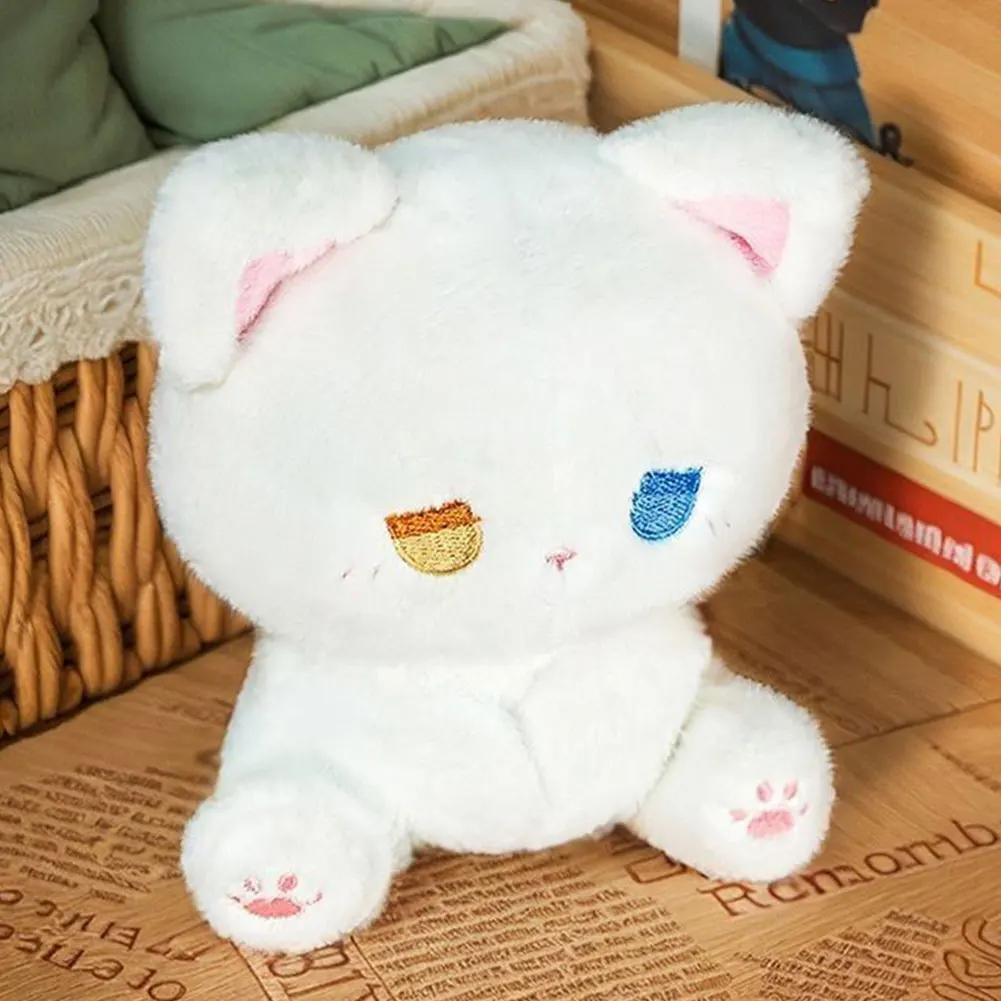16cm Měkká plyšová panenka zvířátko kočka Roztomilý plyšák medvěd Emo Vyplněné Krásné Kawaii Plyšové hračky Dětský dárek k narozeninám