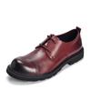 Big Head Genuine Leather Men's Lace-up Formal & Casual Round Toe Shoes, Large Size, Handmade for Wedding & Business