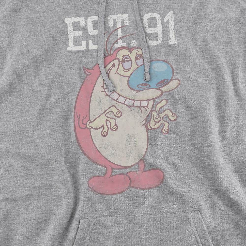 Ren & Stimpy Mens Est Hoodie
