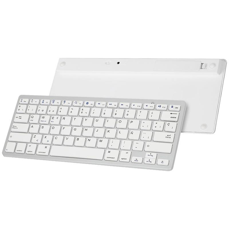 

X5 (SP) Spanish Universal Wireless Bluetooth-compatible Keyboard for Smart Phone/Tablet As Shown A
