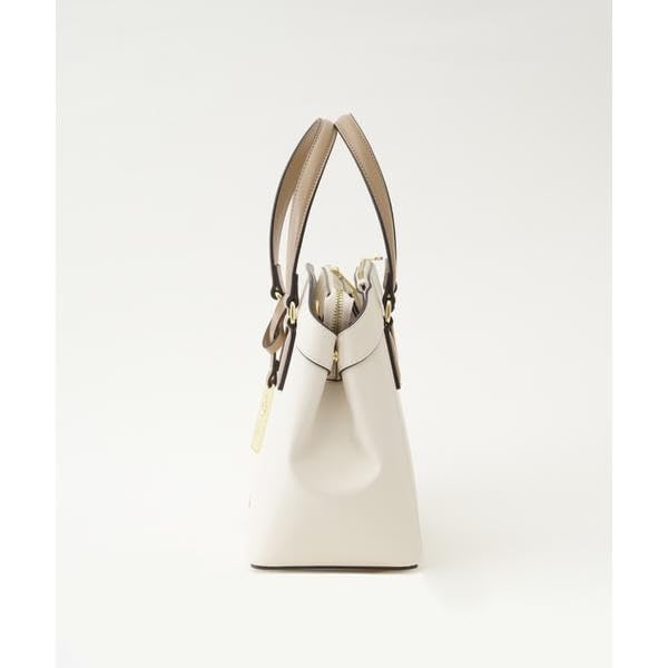 Official Simple Stitch Handbag 00482410120171 Dull Blue [Andschouette] Women's