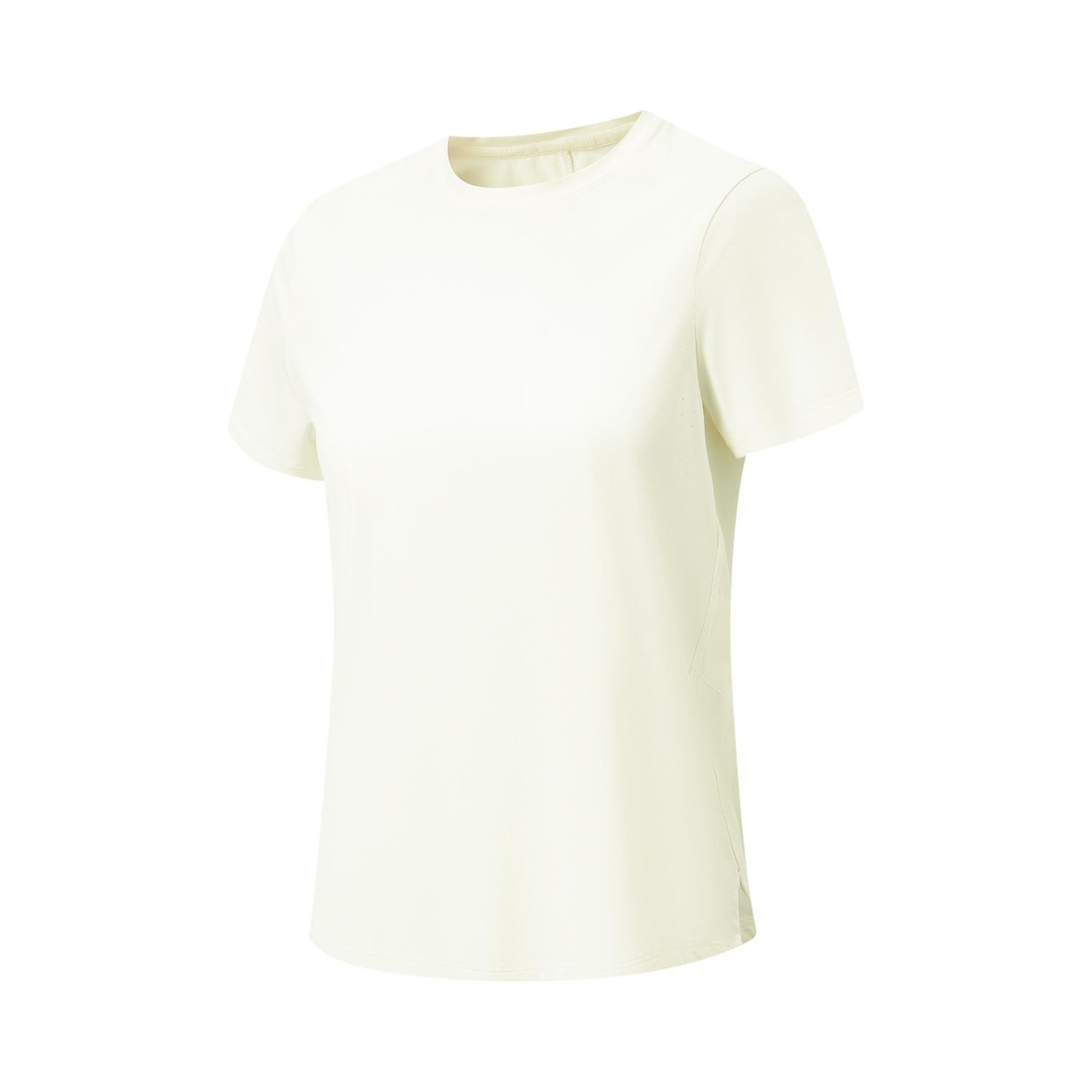 

Li Ning Fitness Series UV Resistant Ice Feel Loose Round Neck Regular T-Shirt Women tops ATSW186-1 XL