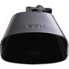 MEINL Percussion Cowbell, Black Powder Coated Steel, 4 3/4" (SL475-BK)