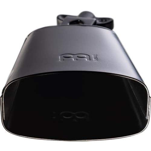 MEINL Percussion Cowbell, Black Powder Coated Steel, 4 3/4" (SL475-BK)