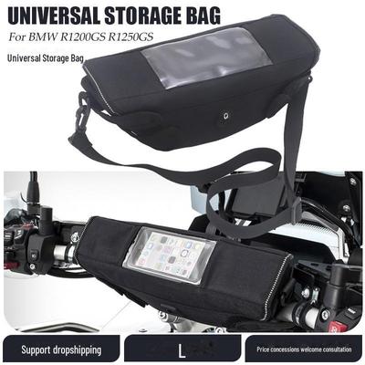 Borsa Universale da Manubrio per Moto - Spazio Espandibile per Accessori e Navigazione Telefonica