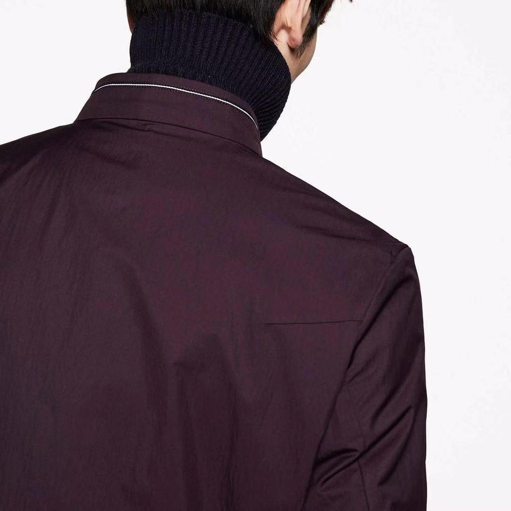 Męska kurtka Goldberg w stylu koreańskim z teksturą – Wygodna, modna i wykwintna odzież wierzchnia