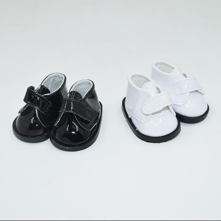 Accesorios de muñeca: Zapatos de Algodón para Bebé de 20 CM, Zapatos para Juguetes de 14 Pulgadas, Zapatos de Cuero con Velcro de 5.5 CM