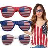 Ochelari de soare cu steagul național american Bărbați, femei, modă, petrecere, decorațiuni de bal, ochelari, ochelari de soare de ziua independenței din SUA