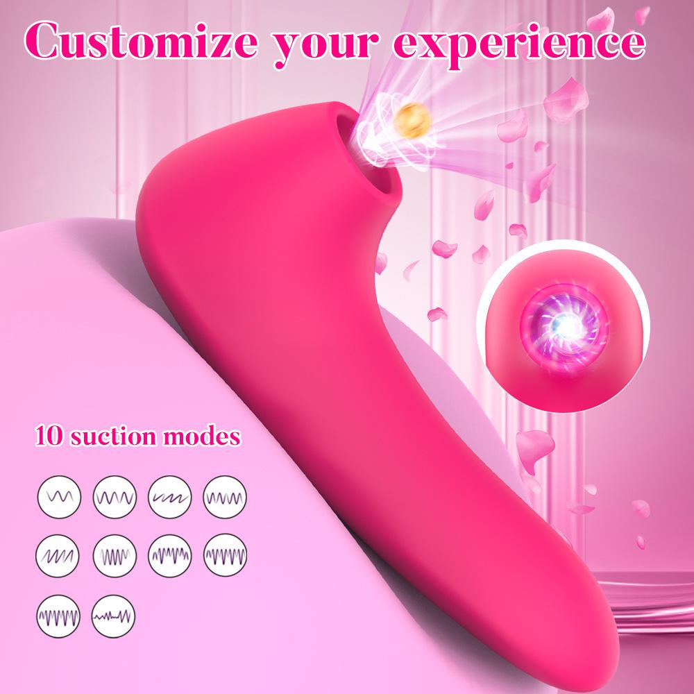 Female Clitoral Suction Vibrator - Instant Orgasm Stimulator Sex Toy