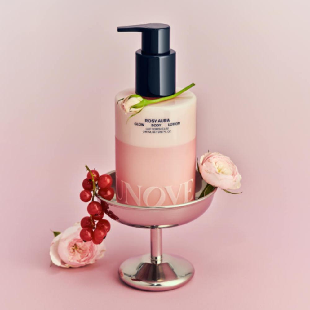 

Unove Glow Body Lotion 290ml – Deep Moisturizing & Radiance Body Care Rosy Aura