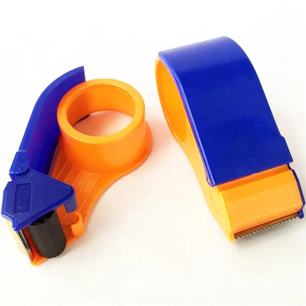 Tape Dispenser Plastic Sealing Packer Packaging Parcel 48mm Width Roller Tape Cutter Sealing Tape Holder Manual Machine