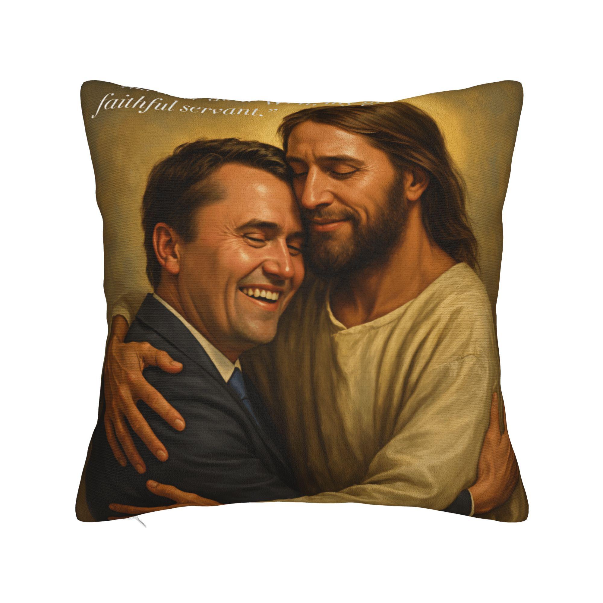 

Чарлі Кірк Смерть Наволочки Вінтажна Наволочка Для Дивана Диванчика Спальні М яка Наволочка 30*30CM