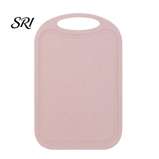 Food Prep Cutting Board Double-Sided with Non-Slip Handle Lightweight Plastic Chopping BPA-free Dormitory Kitchen Essentials for Fruit Meat