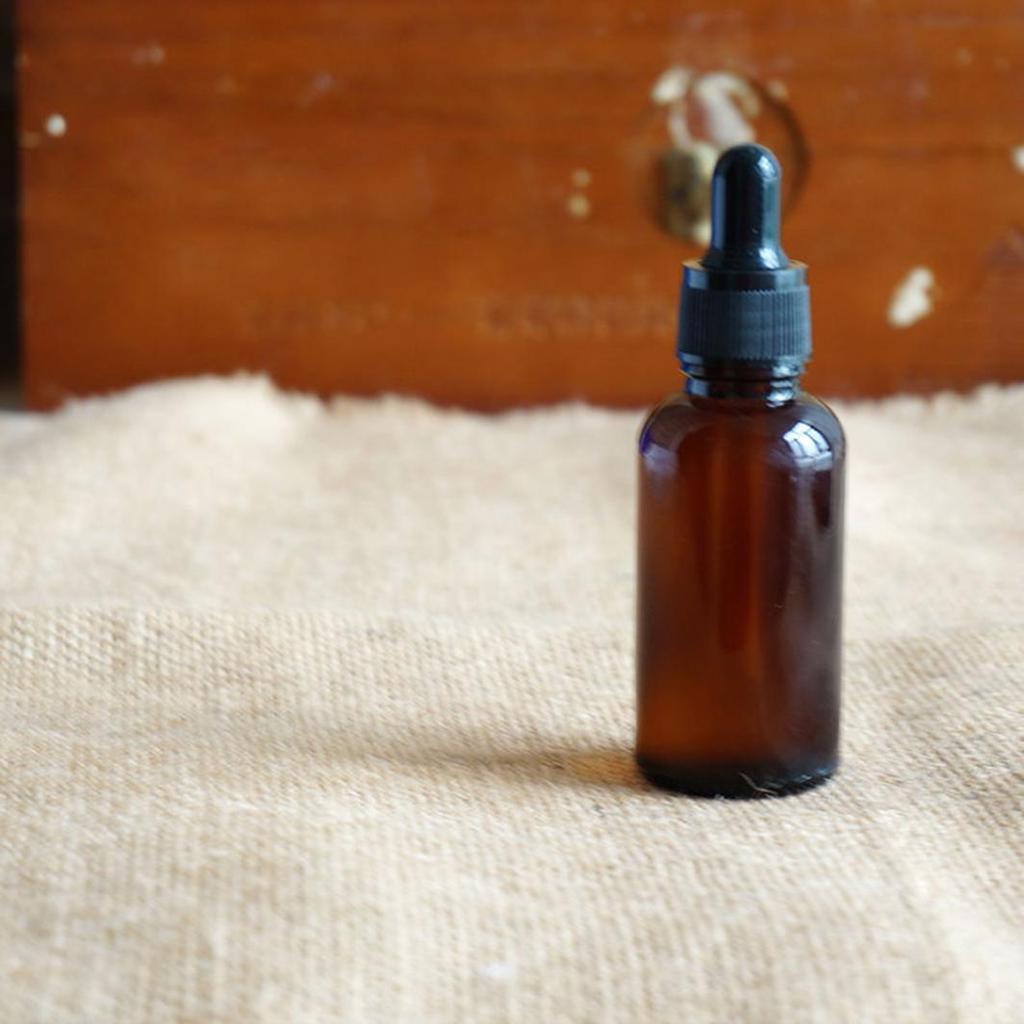Empty Amber Bottle Glass Dropper Health And Beauty Tool