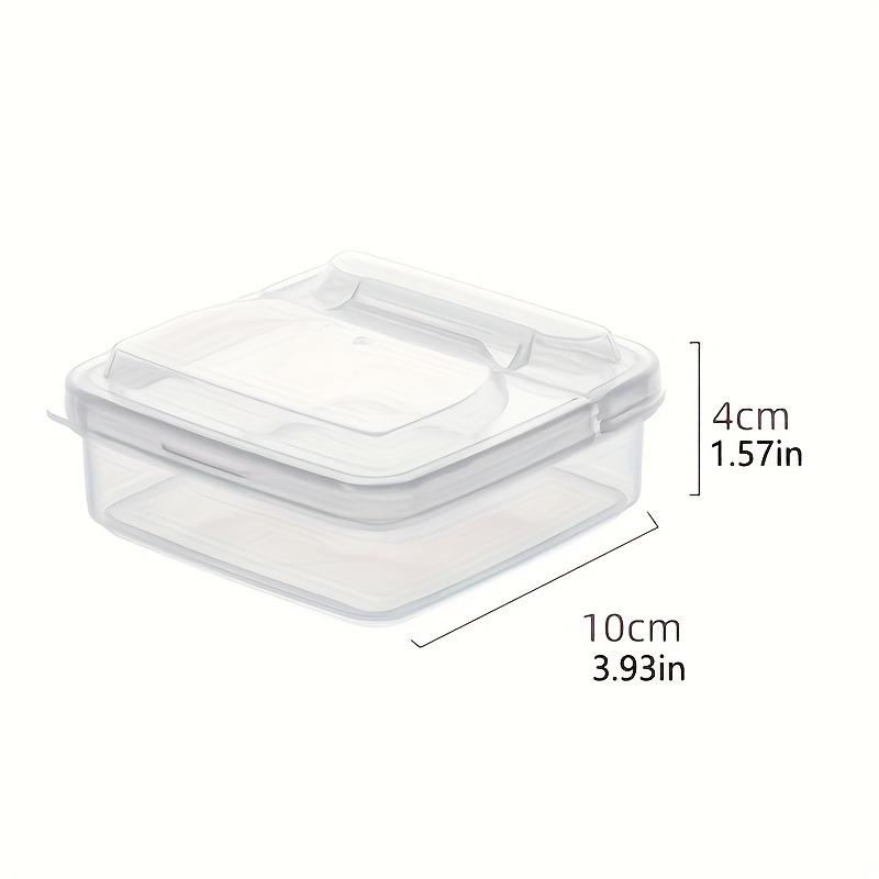 

Refrigerator Cheese&Butter Storage Box with Flip-Top Lid–Food-Grade Plastic Dividing Container for Cheese Slices & Butter Sticks