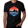 Maroon Bells Mountain Colorado Mount Summit Peak Tshirt Soft Antishrink Cotton Tee