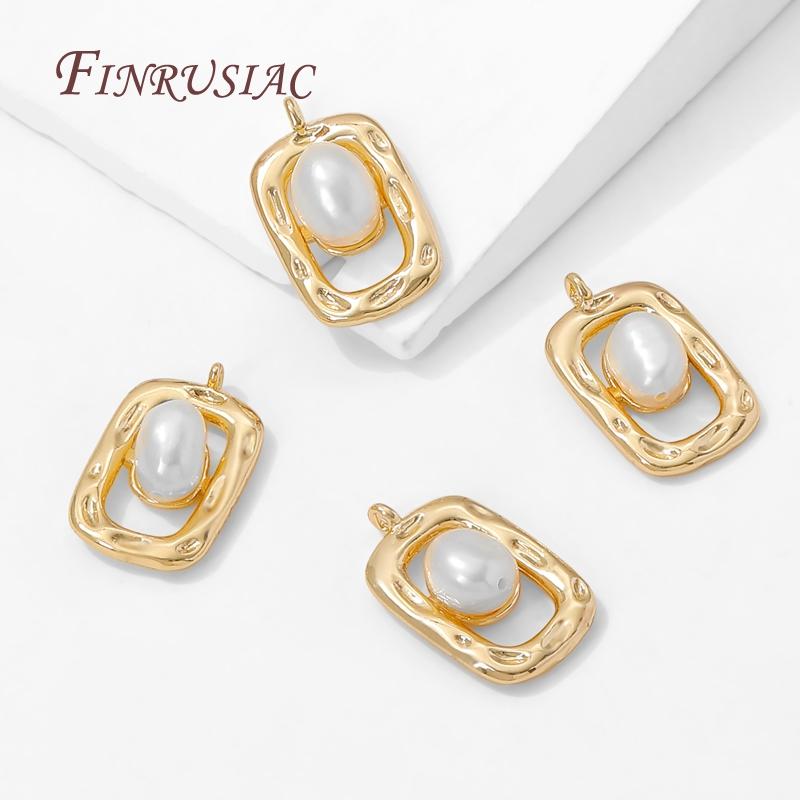 Pendentifs décoratifs plaqués or 18 carats pour boucles d'oreilles, breloques fleurs/soleil/lune pour bijoux, accessoires pour la création de bracelets DIY