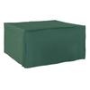 Protective Cover Covering Cover Hood for Garden Furniture 600D Oxford Green 135 x 135 x 75 cm