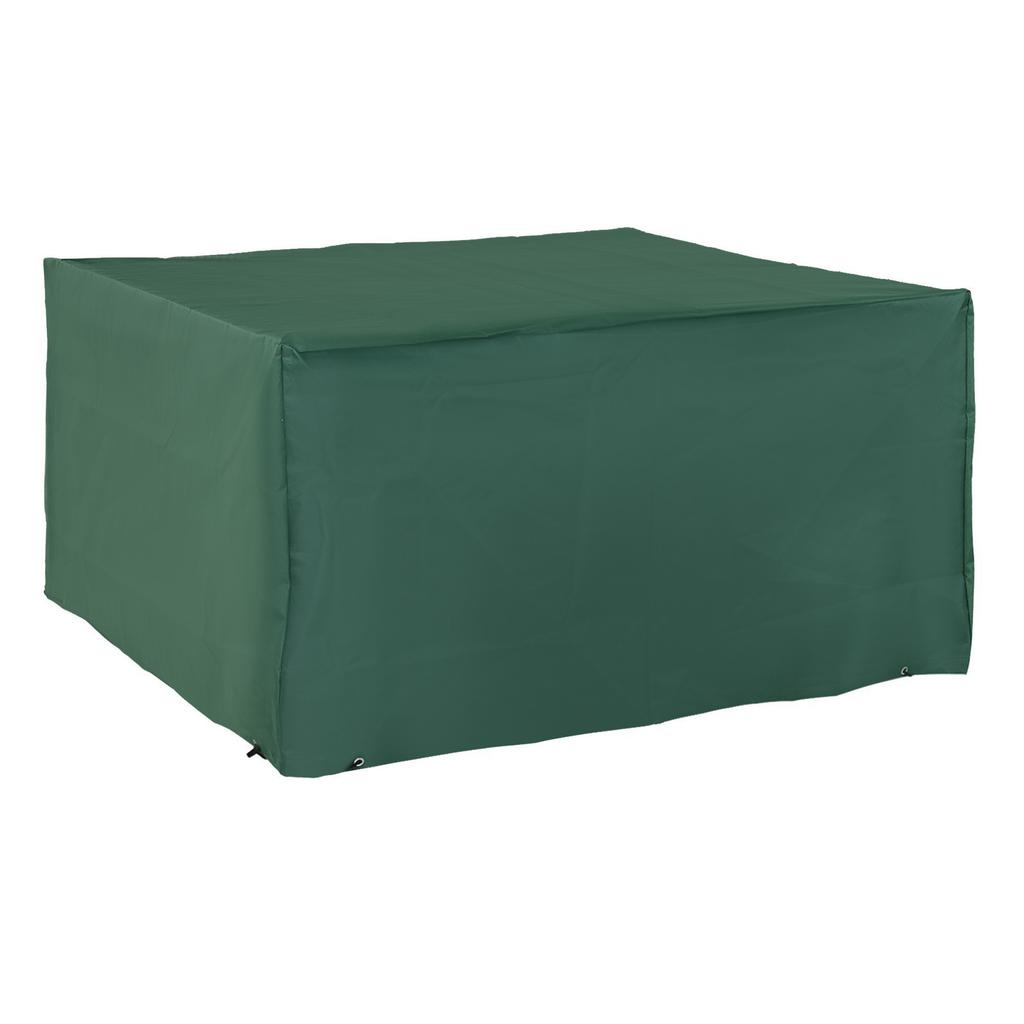 Protective Cover Covering Cover Hood for Garden Furniture 600D Oxford Green 135 x 135 x 75 cm