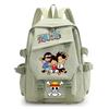 One Piece King Printed Backpack Elementary School Students Junior High School Students High School Students Large Capacity School Bag