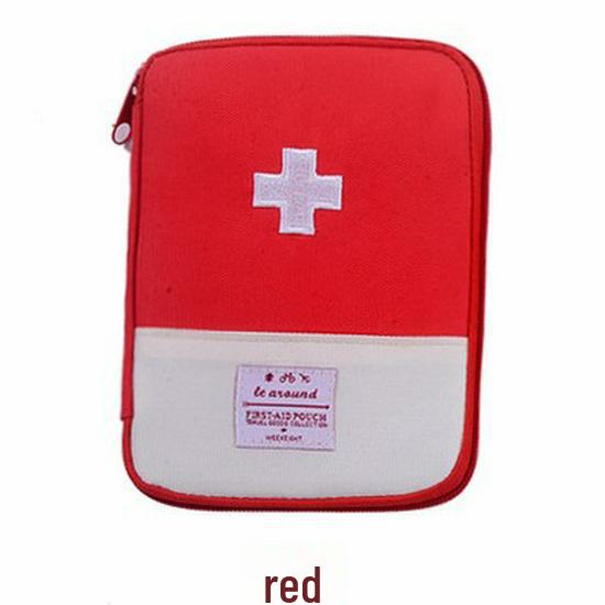 Portable Travel Medicine Bag - Compact First Aid Storage