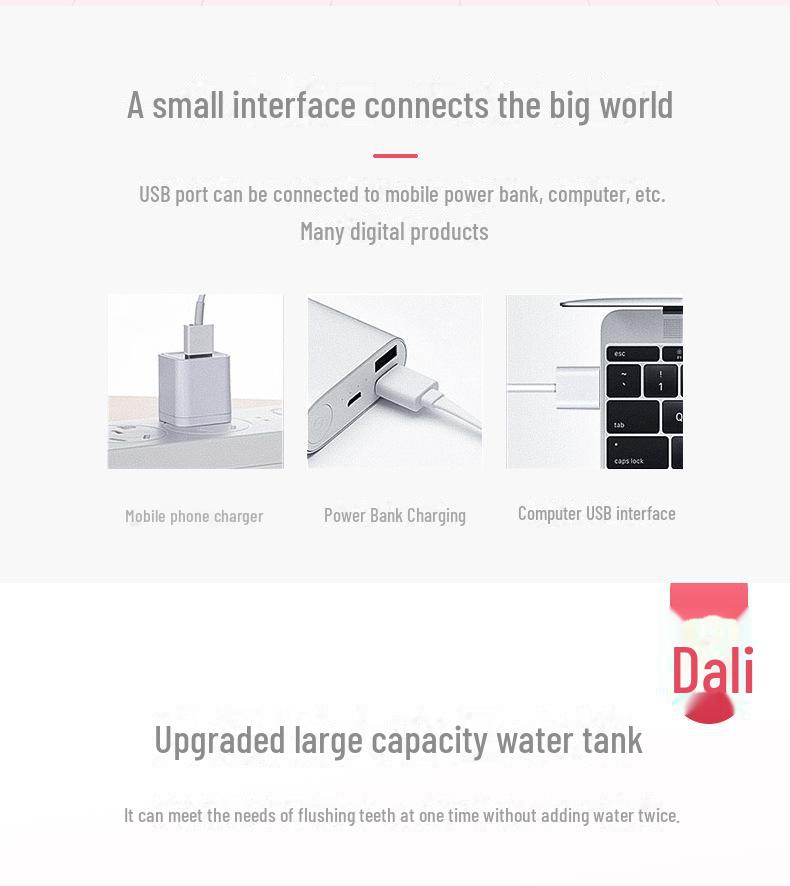 YASI V18 Portable Smart Electric Water Flosser
