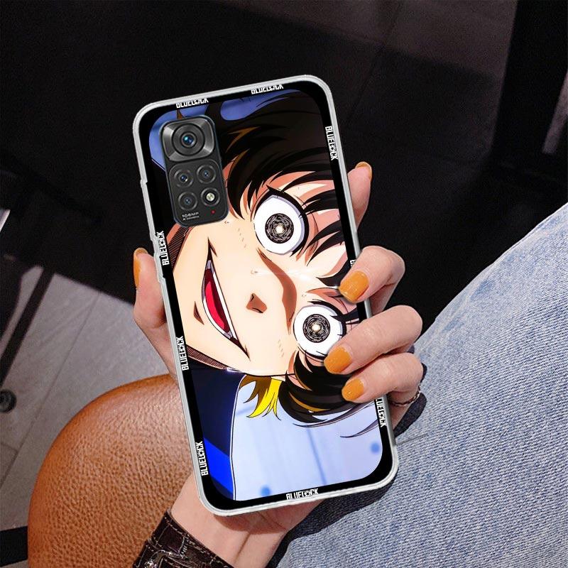 Japan Anime Blue Lock Phone Case For Xiaomi Redmi Note 15 14 13 12S 12 11 Pro Plus 14S 11S 11E 10 10S 11T 5G Personalized Cover