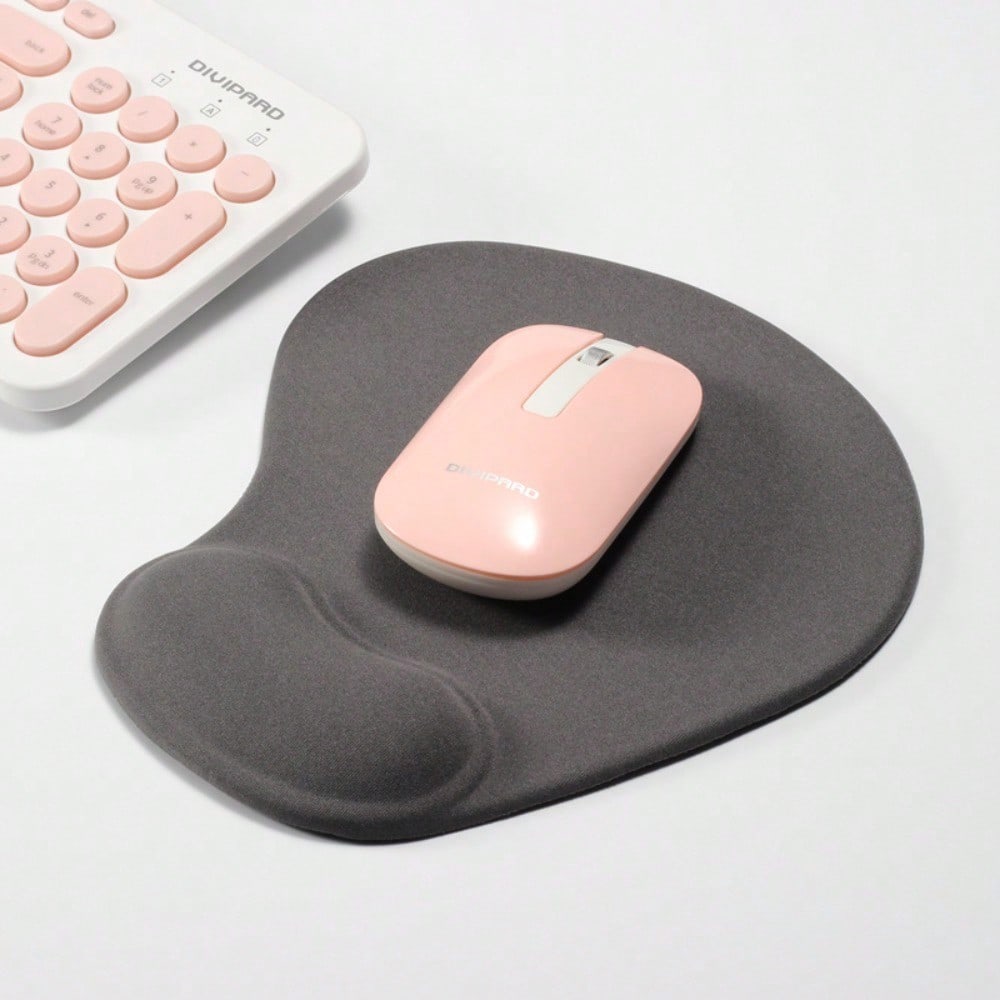 Simple Solid Color Mouse Pad Wrist Guard Wrist Holder Cloth Silicone Wrist Guard Pad