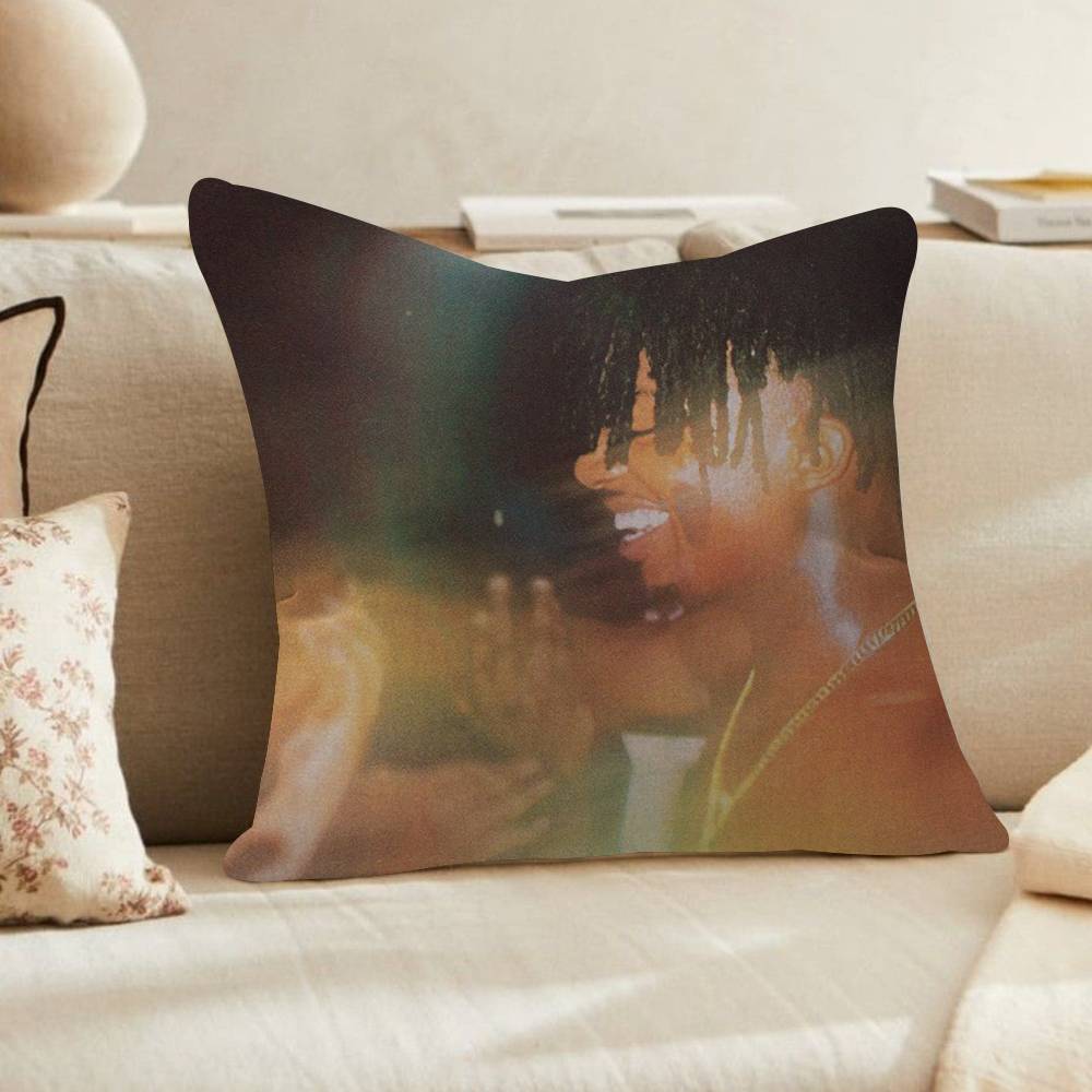 

Hip Hop Rapper Star Playboi Carti Personalized picture text home decorative pillows Household Gifts xcm 30x30 cm