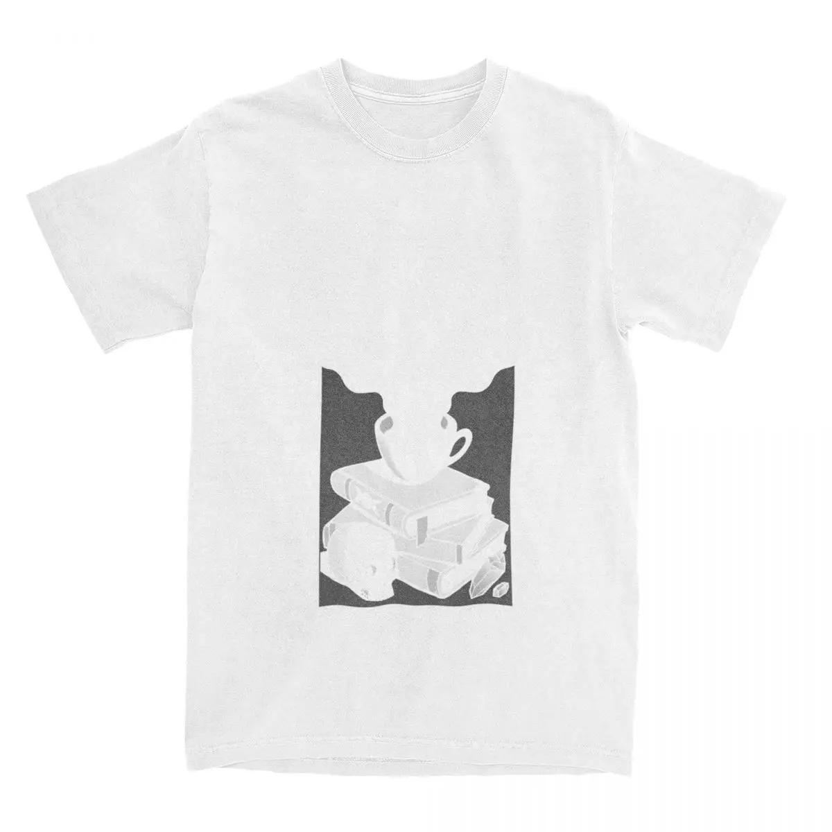 

Футболки Coffee Lover, одежда для мужчин и женщин, чистый хлопок, досуг, оккультизм, таро, готика, футболка, одежда, новое поступление XXXXXL белый