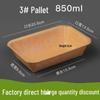 Disposable Kraft Paper Oil-Proof Food Tray