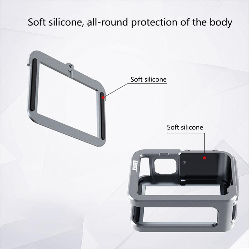 Metal Camera Frame Cage Lightweighted Enhances Protections For 13/9 12 Cameras Case Secure