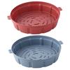 Silicone Air Fryer Liner Reusable Square Air Fryer Liners Pot Oven Baking Tray Non-Stick Silicone Basket Mat Bowl Accessories