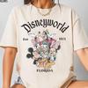 Disneyworld Florida Est 1971 Family Trip Shirt, Vintage Mickey & Friends Matching Tee, Retro Comfort Colors Disney Vacation 2026 Shirts
