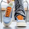 Men’s Blue Sports Shoes Casual Canvas Shoes Street Style Sneakers Students Over Sized Black Skateboard Shoes