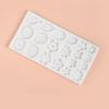 1pc Creative Retro Vintage Plant And Flower Patterns Silicone Mold Clay Soap Handmade Decorative Tools