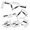 Rubber Cover Lat Pull Down Attachment V Shape Bar Gantry Lever Handle  Mechanical Accessories