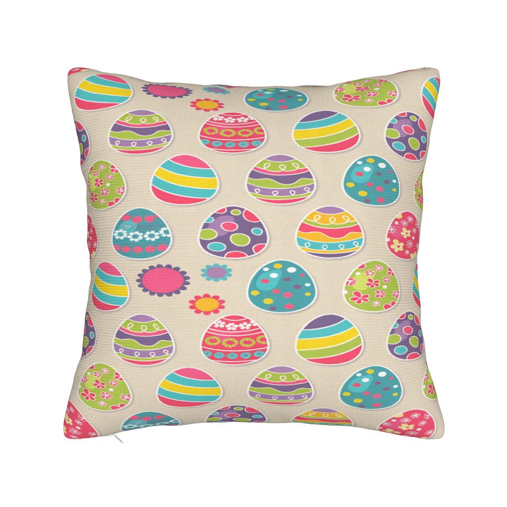 Pillow Cover Easter Egg Morden Pillow Case For Sofa Couch Bed Living Room Pillowcases