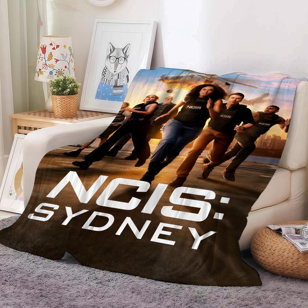 

N-NCIS TV Blanket Warm And Soft Suitable For Bedroom Living Room Sofa Bed Office Travel Camping 30x40in