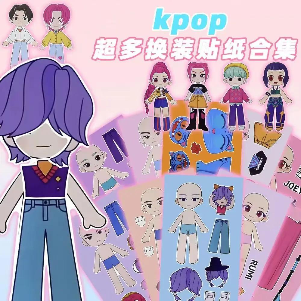 K-Pop-Dämonenjäger-Cartoon-Aufkleber, DIY-Anime-Doodle-Aufkleber für Gepäck und Wasserflaschen